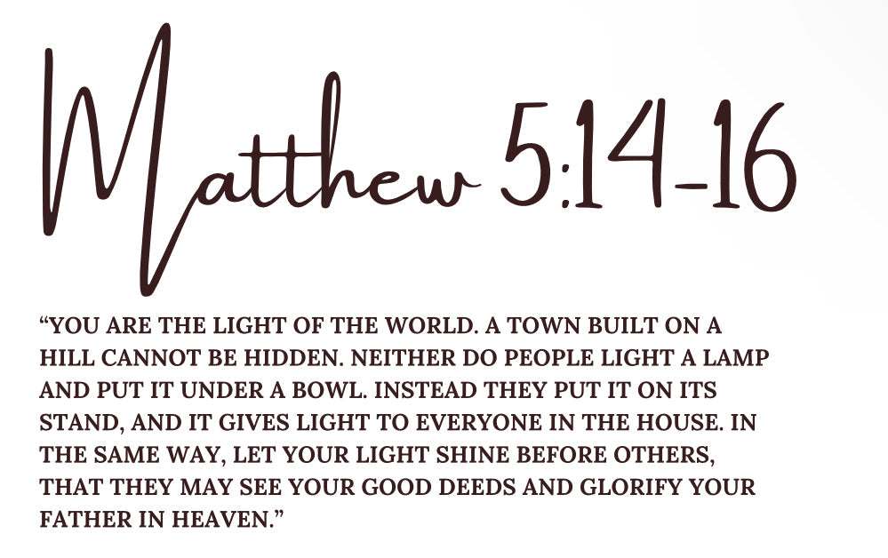 Matthew 5:16