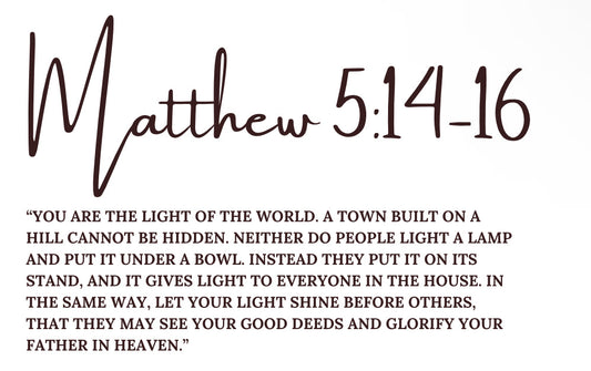 Matthew 5:16